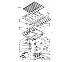 Kenmore 1068668885 compartment separator parts diagram
