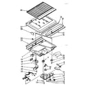 Kenmore 1068668815 compartment separator parts diagram