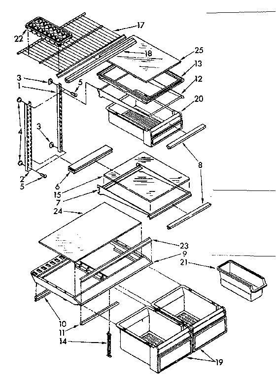 Shelf parts
