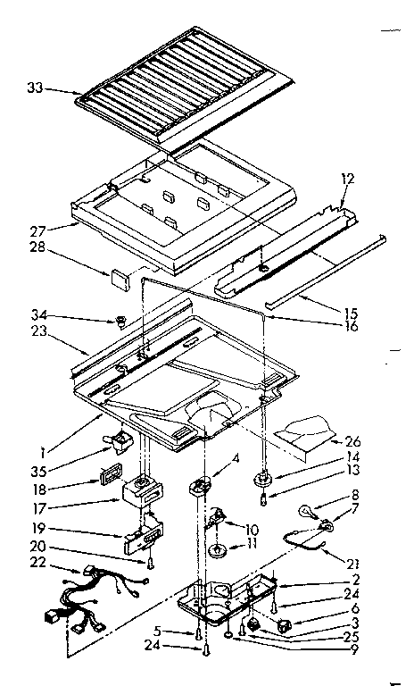 COMPARTMENT SEPARATOR PARTS