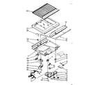 Kenmore 1068676373 compartment separator parts diagram