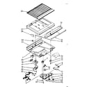 Kenmore 1068676303 compartment separator parts diagram