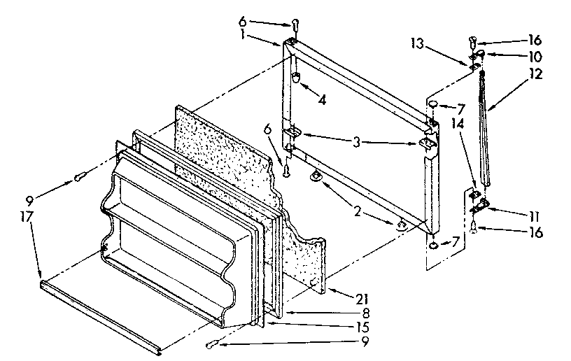 FREEZER DOOR PARTS