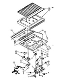 Compartment separator and control parts