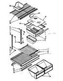 Shelf parts