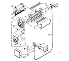 Kenmore 1068770332 icemaker parts diagram