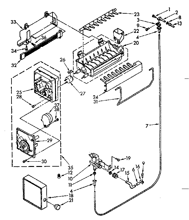 Icemaker parts