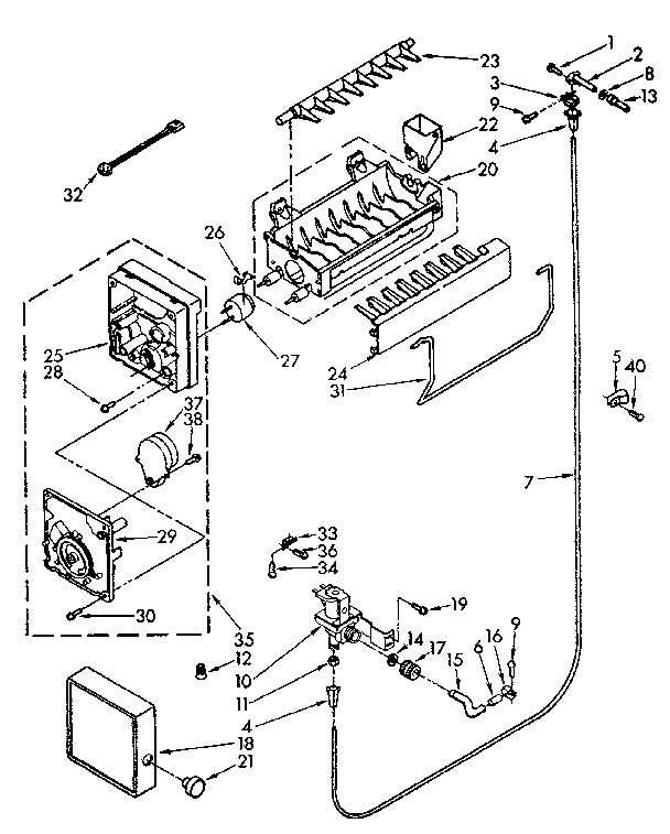 Icemaker parts