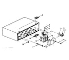 Kenmore 5648771980 cabinet (w) assy diagram
