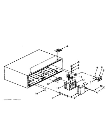 Cabinet (w) assy