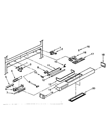 Control panel parts
