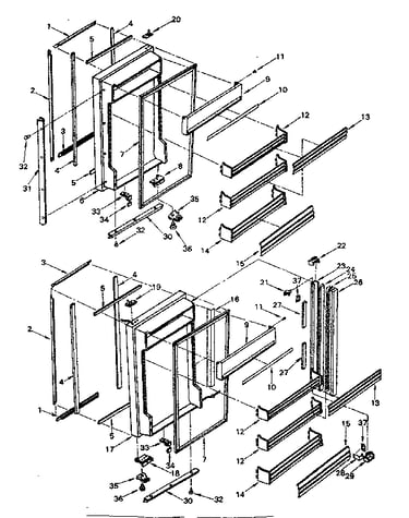 Door parts (r)