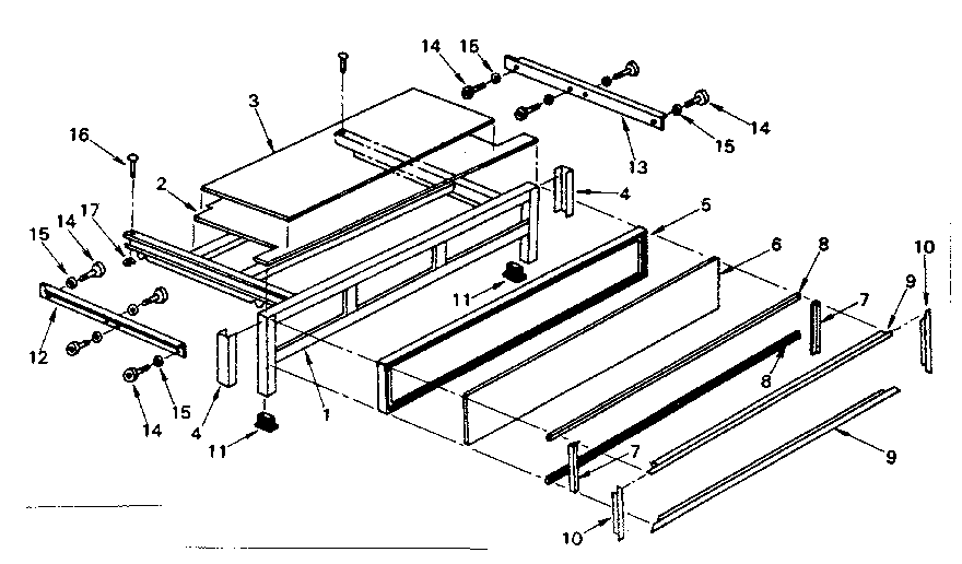 Step stool parts
