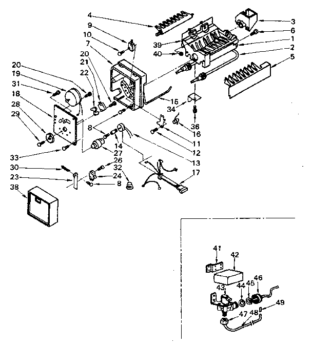 Ice maker parts