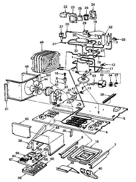 Cooling unit parts