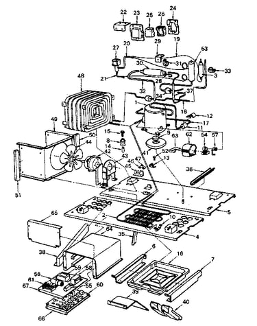Cooling unit parts