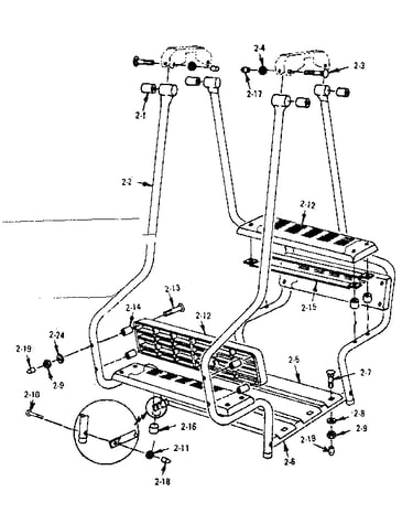 Lawnswing assembly no. 7202