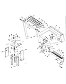 Console and elevation motor mounting plate