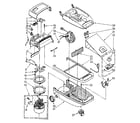 Kenmore 1162639083 vacuum cleaner parts diagram