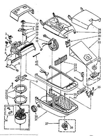 Vacuum cleaner parts