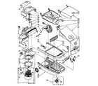 Kenmore 1162643580 vacuum cleaner parts diagram