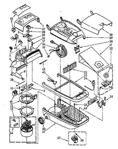 Vacuum cleaner parts