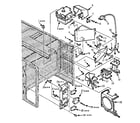 Kenmore 5668824580 switches and microwave parts diagram