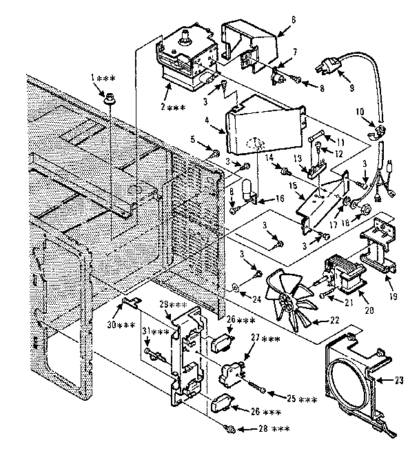 Switches and microwave parts