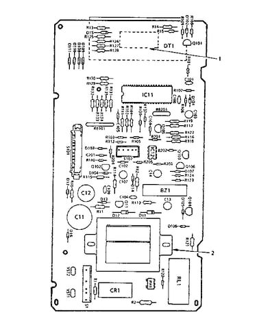 Power and control circuit board 14461