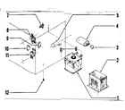Kenmore 7198772780 power control parts diagram