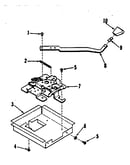 Door lock section
