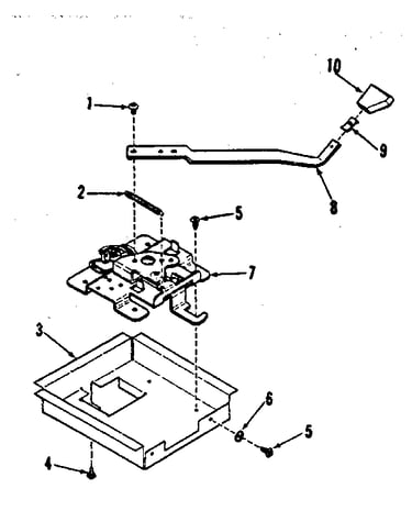 Door lock section