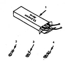 Kenmore 9114698612 wire harnesses and components diagram