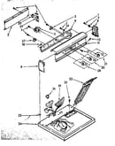 Top and console parts