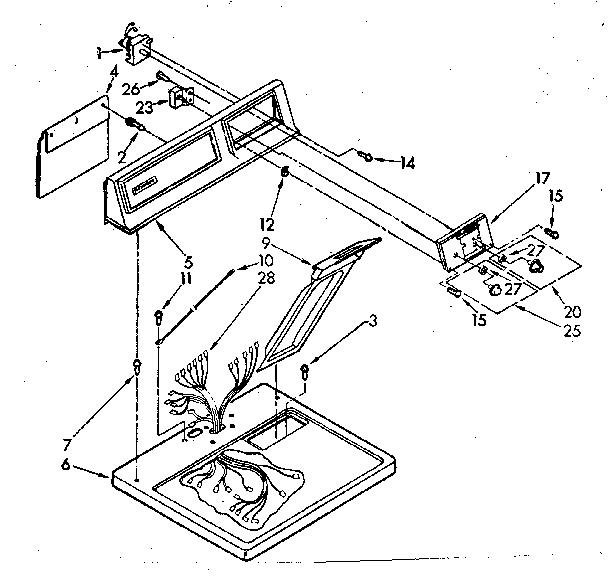 Top and console parts