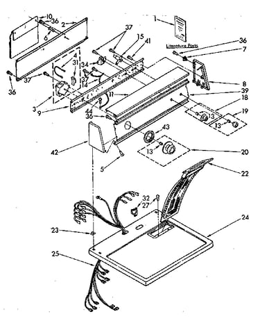 Top and console parts