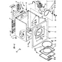 Kenmore 11086864700 cabinet parts diagram