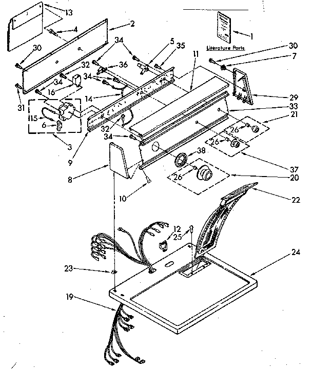 TOP AND CONSOLE PARTS