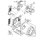 Kenmore 11086870300 bulkhead parts diagram