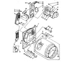 Kenmore 11086874300 bulkhead parts diagram