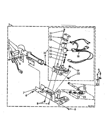 694670 burner assembly