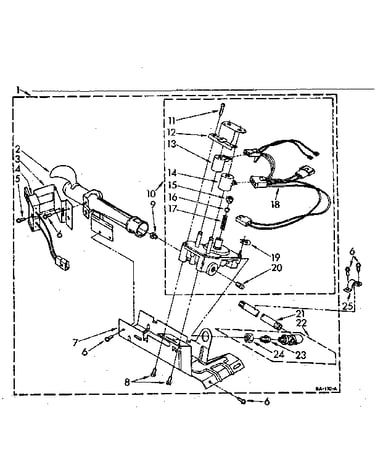 694670 burner assembly