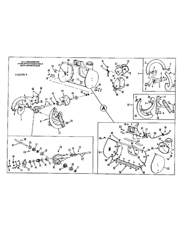 Auger and gear case assembly