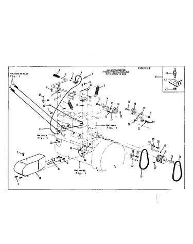 Pulley and springs