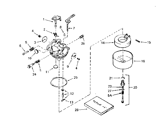 CARBURETOR NO. 631924