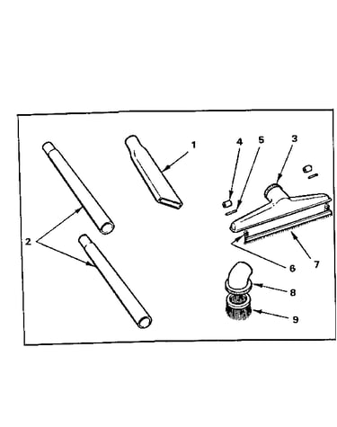 Model 6166 attachment set (optional)