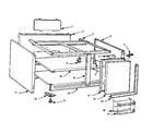 Kenmore 1037094000 39" base cabinet diagram