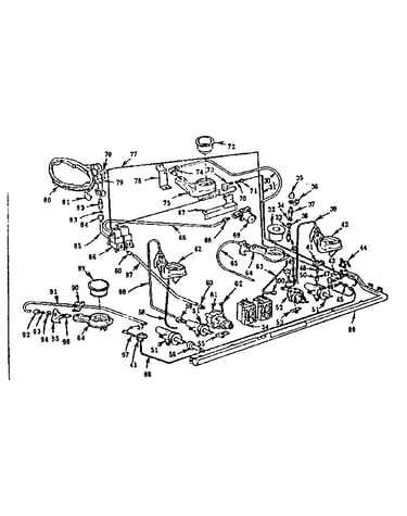 Burner section