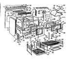 Kenmore 103796610 body section diagram