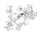 Kenmore 5629967310 oven base assembly diagram